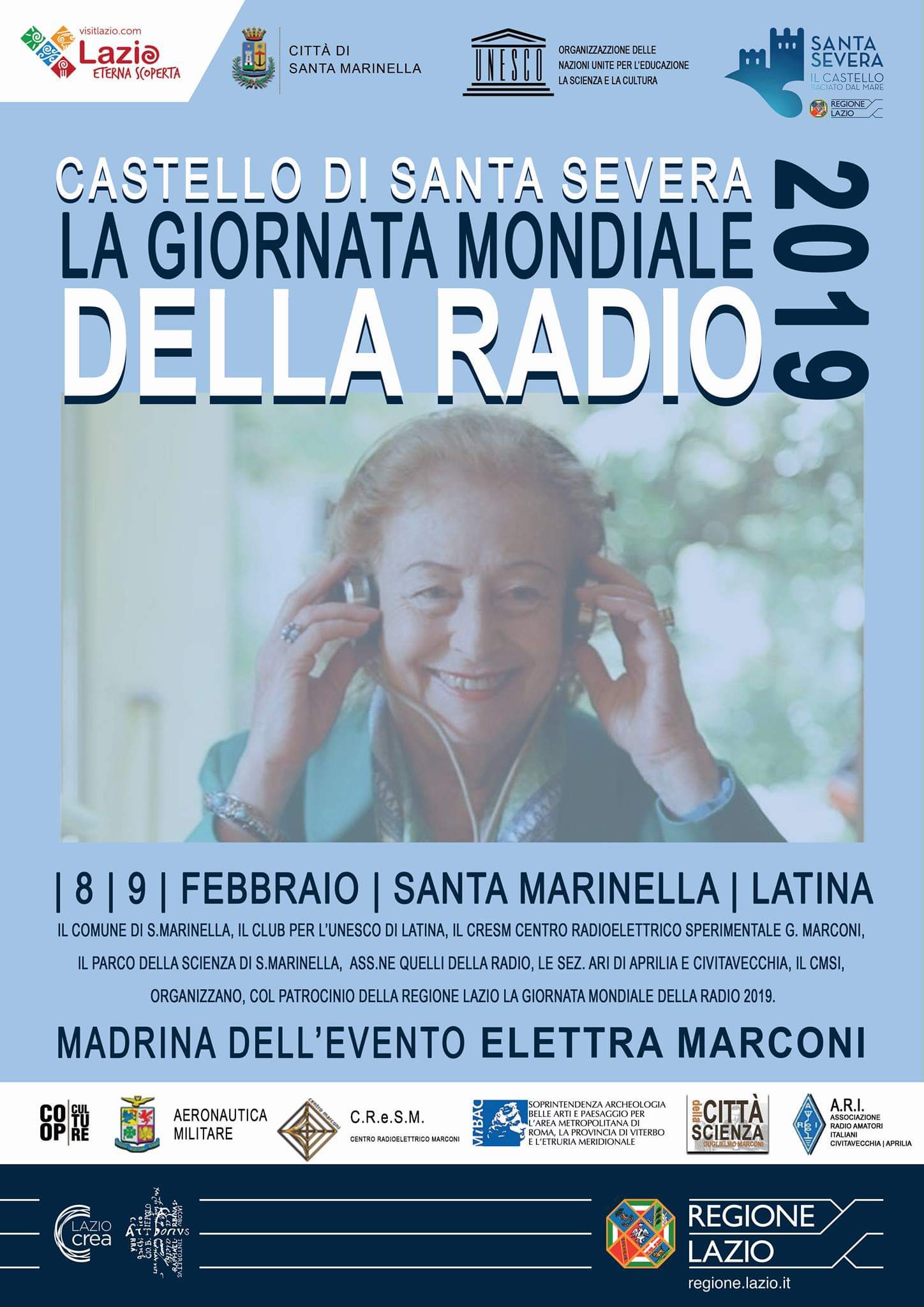 Elettra Marconi madrina d'onore alla Giornata Mondiale della Radio 29