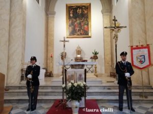 Picchetto d'onore Questura di Viterbo