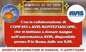 Montefiascone, "Donazione straordinaria" con l'autoemoteca Avis in piazza 7