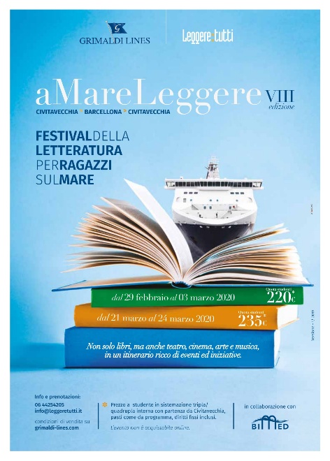 aMare Leggere: al via l'VIII edizione della nave scolastica letteraria 5