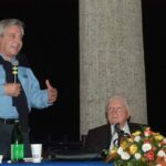 Sergio Zavoli e Padre Giulio Albanese