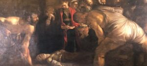 Seppellimento di Santa Lucia" del Caravaggio