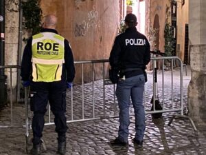 Controlli Movida Roma Polizia di stato e ROE Protezione civile