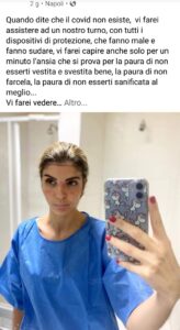 Martina Ricci, Infermiera Covid-19
