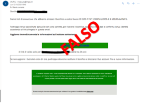 Mail truffa Inps