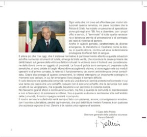 Prefetto Franco Gabrielli, 25 novembre