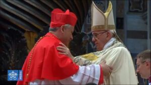Papa Francesco e il cardinale Konrad Krajewski