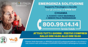Emergenza Senior numero verde