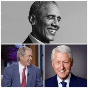 Barack Obama, George W.Bush e Bill Clinton