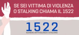 1522 stalking violenza donne