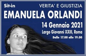 Emanuela Orlandi sit in