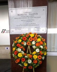 Modesta Valenti, Stazione Termini, Roma
