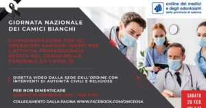 Giornata nazionale del personale sanitario, sociosanitario, socio assistenziale e del volontariato