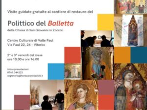 Viterbo, Cantiere di Restauro del Polittico del Balletta