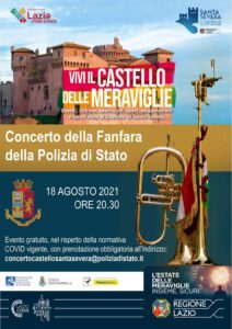 Castello di Santa Severa, Fanfara della Polizia di Stato