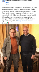Lorenzo Suraci, Mauro Rotelli, Fratelli d'Italia