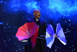 Magic, prima mondiale "Sky Drone", performance magiche con i droni. Auditorium della Conciliazione 7 e 8 maggio 2022