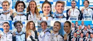 Campionati Europei nuotoFiamme Oro polizia di stato 