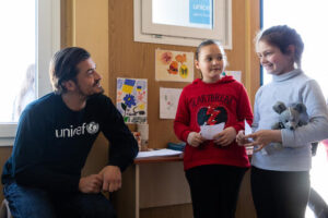 UNICEF bambini Orlando Bloom Moldova
