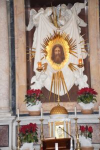 Santo volto di Gesù monastero di San Bernardino Bassano Romano
