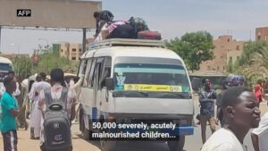Sudan UNICEF 450.000 bambini a fuggire dalle loro case