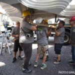 L'assemblaggio di "Gloria" negli scatti del fotografo professionista Gianluca Belei 1