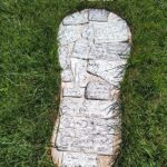 Il Monumento al pellegrino sulla via Francigena arrivando a Viterbo 14