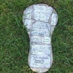 Il Monumento al pellegrino sulla via Francigena arrivando a Viterbo 10