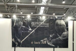 Romics Sala d'arme Achille marozzo fiera di Roma 