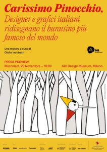 Carissimo Pinocchio mostra a Milano 