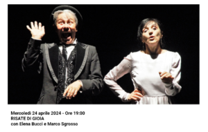 RISATE DI GIOIA RISATE DI GIOIA con Elena Bucci e Marco Sgrosso Infinite Realtà.it 