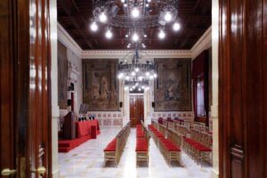 Sala della Regina di Palazzo Montecitorio, a Roma Infinite Realtà.it Laura Ciulli