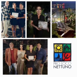 Premio Tridente d'Oro Anzio e Nettuno Anna Silvia Angelini Infinite Realtà.it
