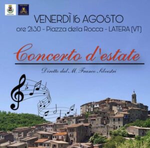 Concerto d'estate banda di Latera Infinite Realtà.it