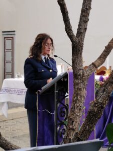 Questura di Viterbo precetto di Natale laura ciulli 