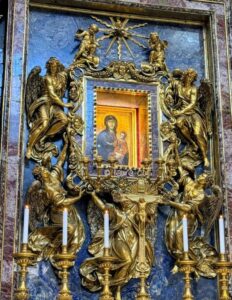 Maria Salus Populi Romani, basilica di Santa Maria Maggiore Roma Laura Ciulli infinite realtà.it
