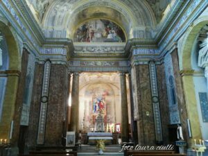 Chiesa di San Giovanni Battista Viterbo o del gonfalone Laura Ciulli infinite realtà.it
