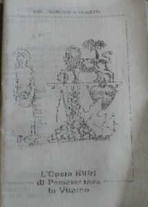 Opera dei ritiri di perseveranza Viterbo Monsignor Francesco zarletti Laura Ciulli infinite realtà.it