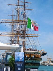 Amerigo Vespucci veliero infinite realtà.it Laura Ciulli Civitavecchia