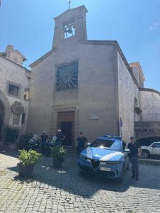 unità motomontate dell’Ufficio Prevenzione Generale e Soccorso Pubblico della Questura di Viterbo infinite realtà.it