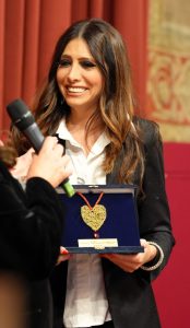 Premio Donna d'Autore Roma Montecitorio Anna Silvia Angelini infinite realtà. It