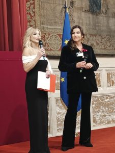 Vittoriana Abate Premio Donna d'Autore Roma Montecitorio Anna Silvia Angelini infinite realtà. It