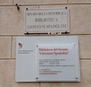 Biblioteca del Senato della Repubblica Giovanni Spadolini Laura Ciulli infinite realtà.it
