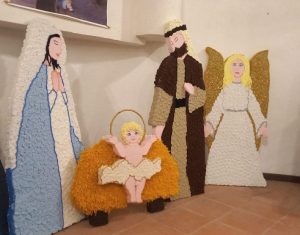 Presepe ha realizzato dalle signore di coloriamo Latera infinite realtà.it Laura Ciulli