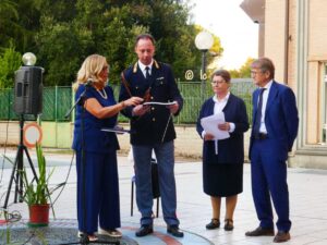 Giuliana Natali Fanfara della Polizia di Stato Viterbo questura di Viterbo associazione Solis casa di cura Villa Rosa Laura Ciulli infinite realtà.it Massimiliano Profili, Suor Maria Asunción Riopedre, dr. Alberto Stefani