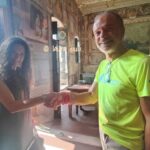 Rotta sul Tirreno per il Cammino di Bonaria 20 Antonella Sberna Antonello menne Protocollo d'Intesa cammino di Bonaria via Francigena Viterbo Laura Ciulli infinite realtà.it