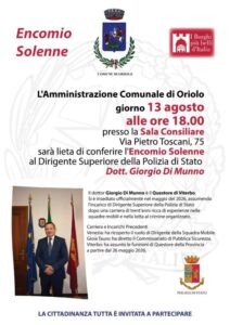 Giorgio Di Munno polizia di Stato laura ciulli 